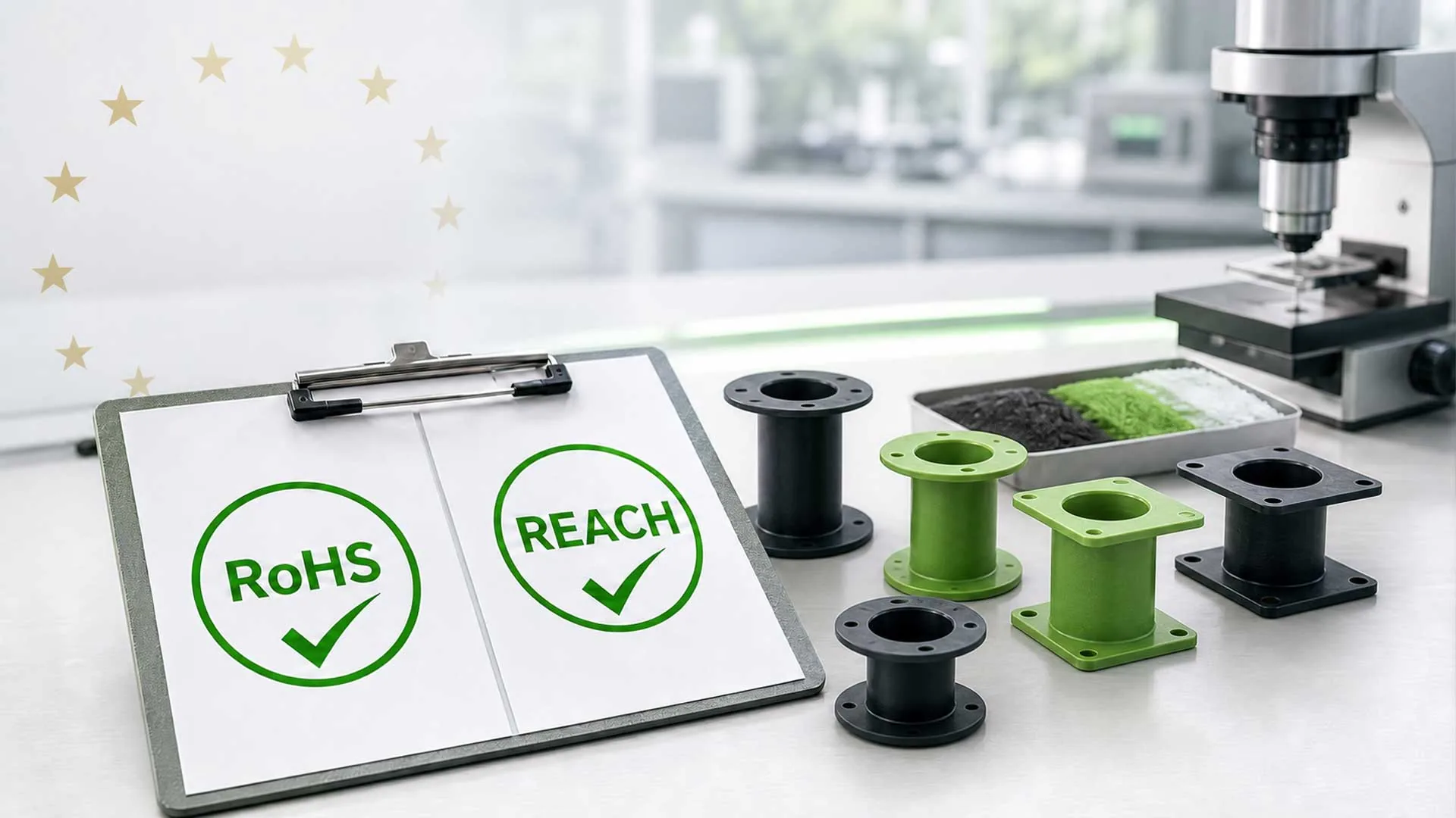 Nexus Magnetic RoHS and REACH compliance page header
