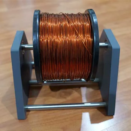 Magnet wire spool holder